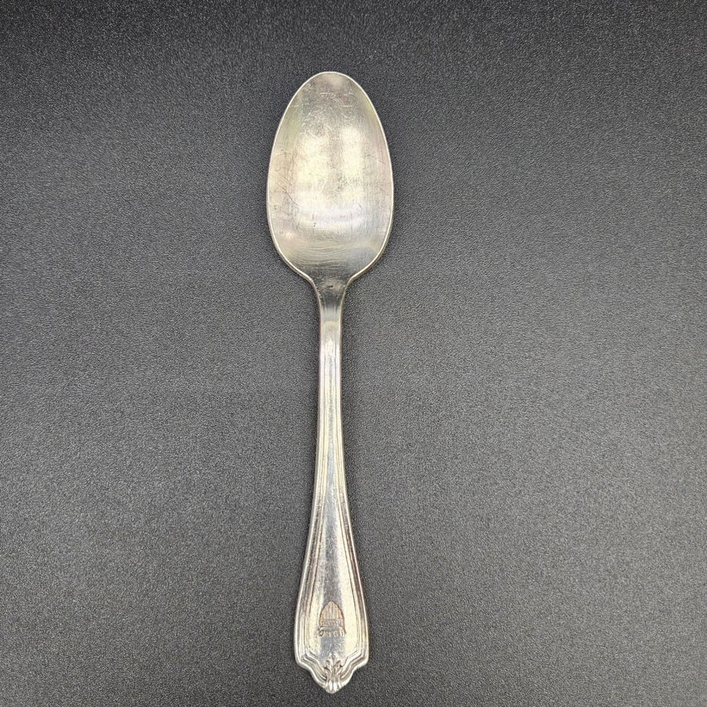 International Silver Co USCG US Coast Guard Vintage Silverplate Teaspoon 6 Inch